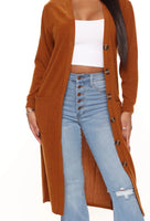 Rust Cardigan