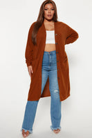 Rust Cardigan