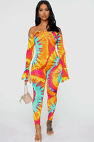 MULTI-COLOR TIE DYE JUMPSUIT