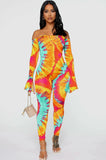 MULTI-COLOR TIE DYE JUMPSUIT