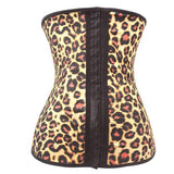 SPORT LATEX WAIST CINCHER LEOPARD FAJAS SHAPEWAER CORSET