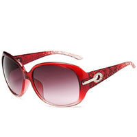 TRENDY BIG FRAME ROUNDED SUNGLASSES