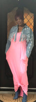 POCKET PINK MAXI DRESS