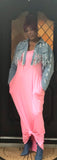 POCKET PINK MAXI DRESS